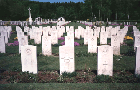 Grave Markers at Durnbach